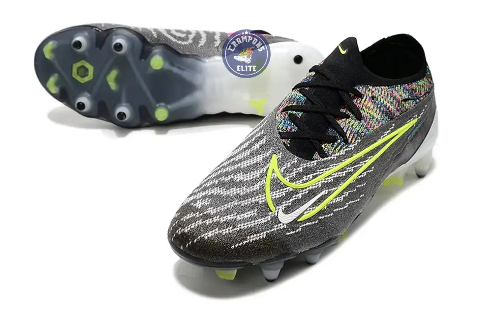Phantom GX Elite Fusion Anticlog SG-PRO Link - Noir/Jaune Fluo/Blanc/Bleu - Image 2