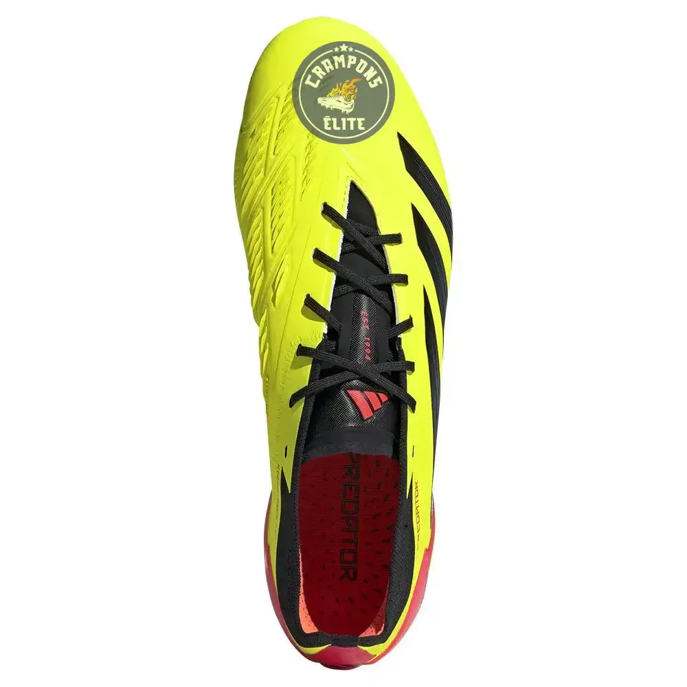 Predator 24.1 Elite FG Energy Citrus - Jaune/Noir/Rouge - Image 4