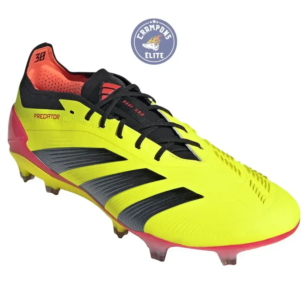 Predator 24.1 Elite FG Energy Citrus - Jaune/Noir/Rouge - Image 5