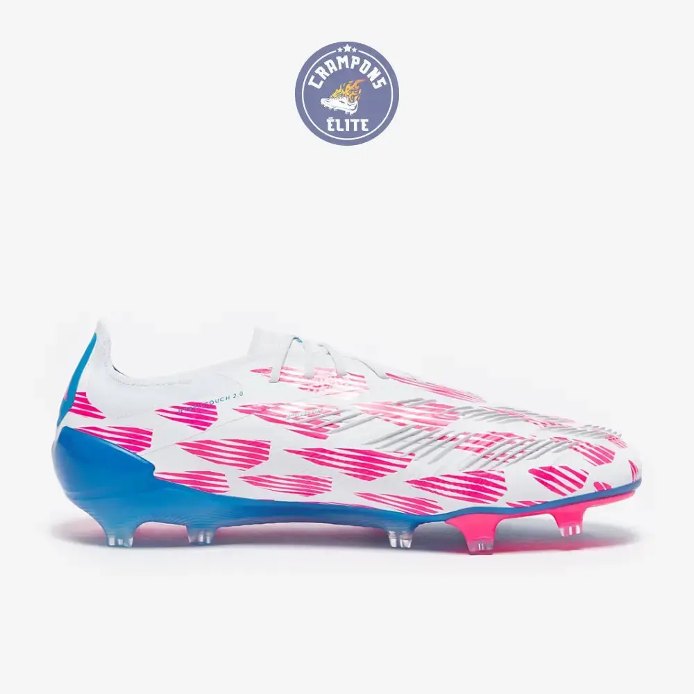 Predator 24.1 Elite FG Reemergence - Blanc/Bleu/Rose - Image 4