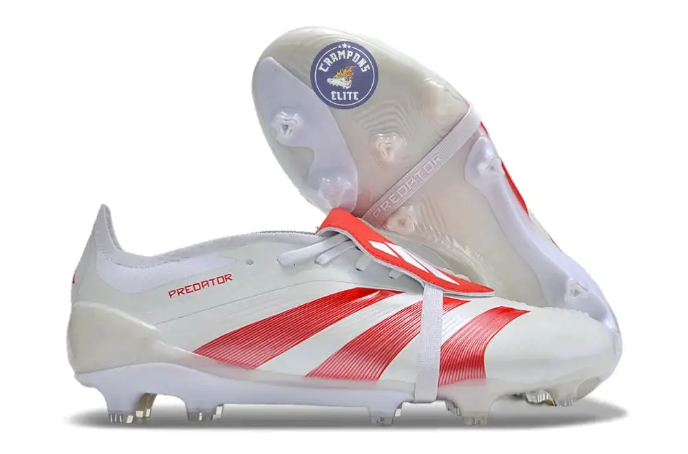 Predator 24 Elite Fold-over Tongue FG Trent Arnold - Blanc/Rouge ÉDITION LIMITÉE