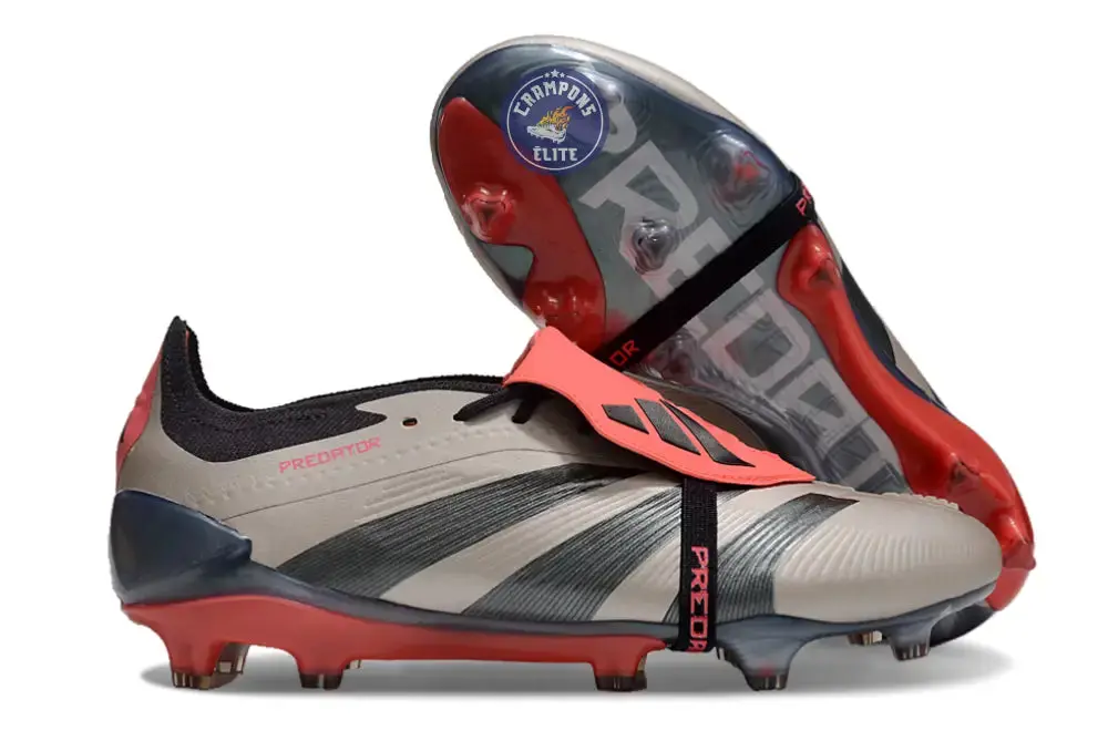 Predator 24 Elite Fold-over Tongue FG Vivid Horizon - Argenté/Aurora Black/Turbo