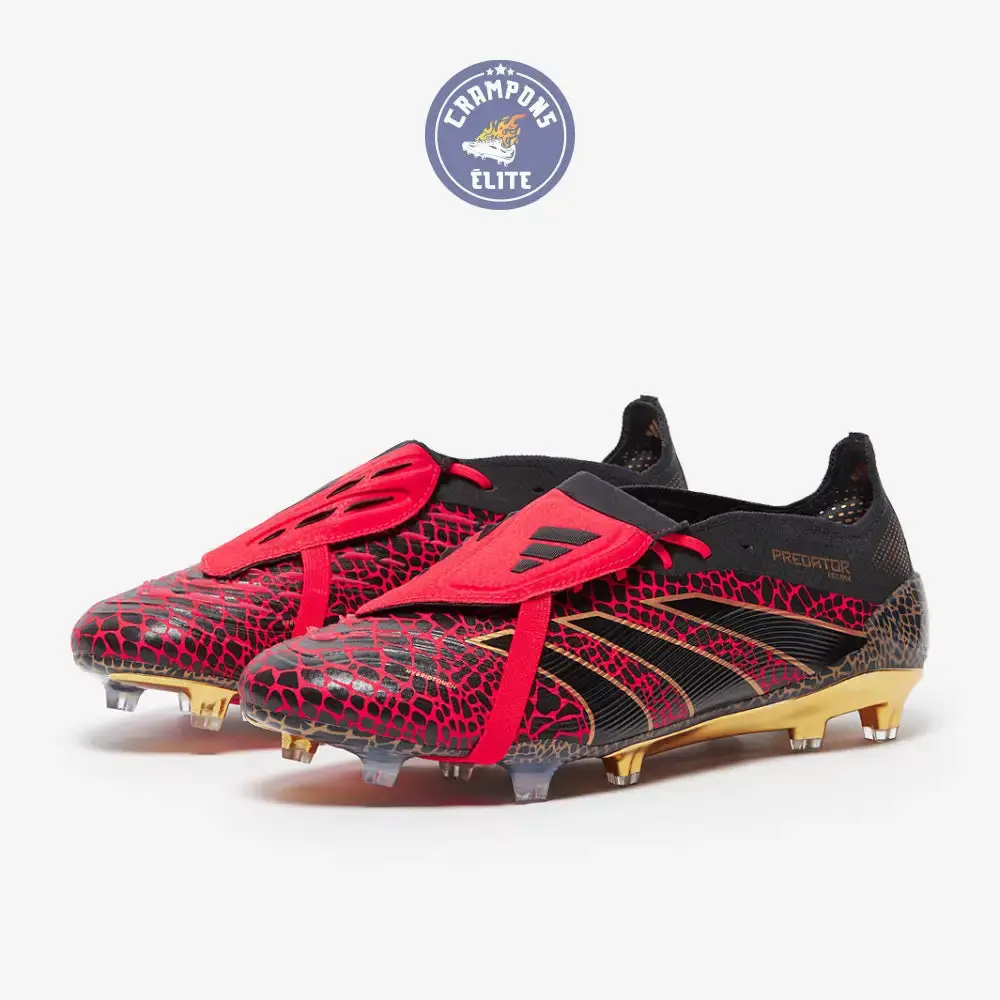 Predator 24 Elite Fold-over Tongue FG Year of the Snake - Lucid Red/Doré/Noir ÉDITION LIMITÉE - Image 2