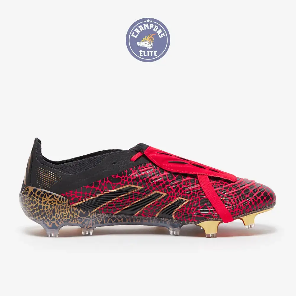 Predator 24 Elite Fold-over Tongue FG Year of the Snake - Lucid Red/Doré/Noir ÉDITION LIMITÉE - Image 4