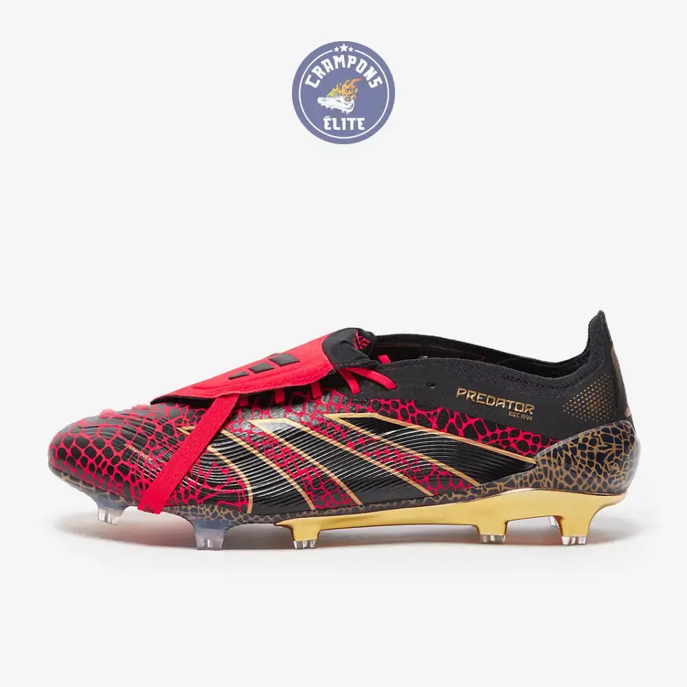 Predator 24 Elite Fold-over Tongue FG Year of the Snake - Lucid Red/Doré/Noir ÉDITION LIMITÉE - Image 5