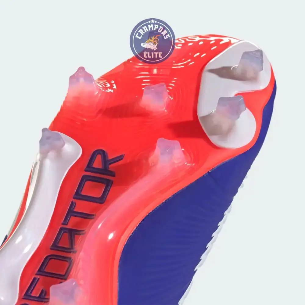 Predator 24 Elite Laceless FG Predstrike  - Advancement - Bleu/Blanc/Rouge - Image 9