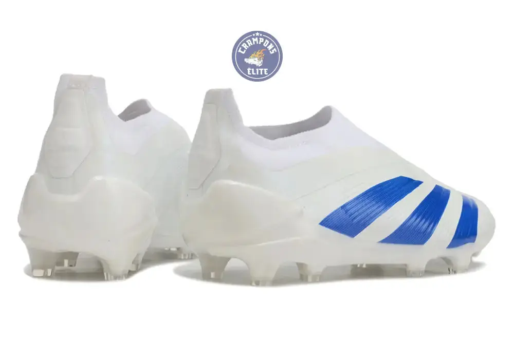 Predator 24 Elite Laceless FG Predstrike  - Blanc/Bleu - Image 5