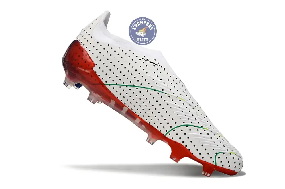 Predator 24 Elite Laceless FG Predstrike  - Blanc/Bleu Multicouleur - Image 7