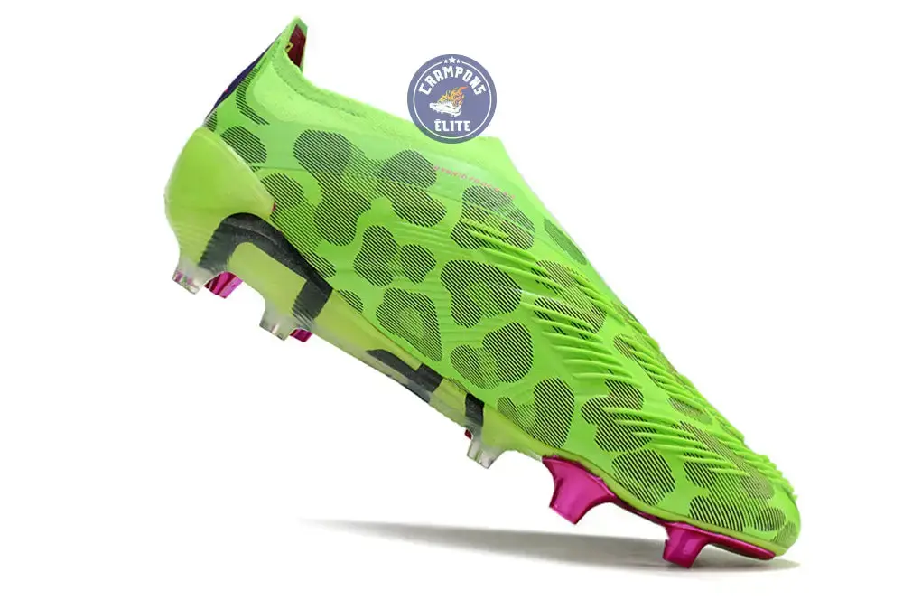 Predator 24 Elite Laceless FG Predstrike - Generation Pred - Vert/Rose/Lucid Lemon ÉDITION LIMITÉE - Image 6