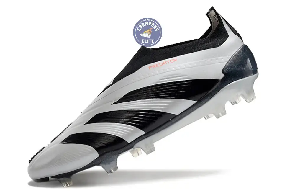 Predator 24 Elite Laceless FG Predstrike - Gris/Noir - Image 5