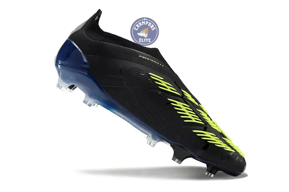 Predator 24 Elite Laceless FG Predstrike - Merky FC Noir/Vert Fluo - Image 6