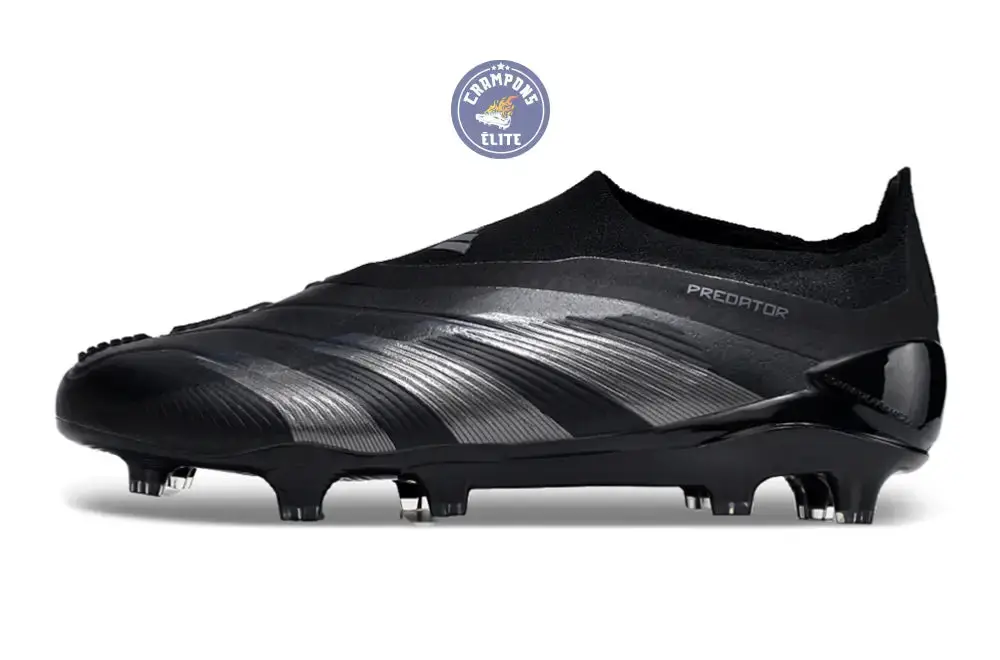 Predator 24 Elite Laceless FG Predstrike  - Noir/Argent - Image 6