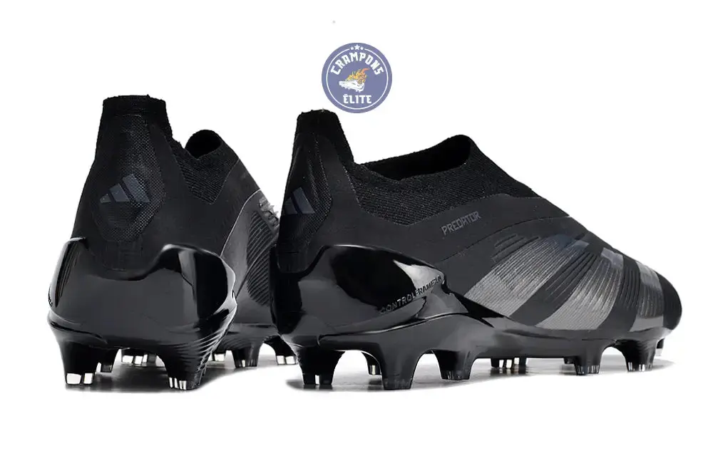 Predator 24 Elite Laceless FG Predstrike  - Noir/Argent - Image 7