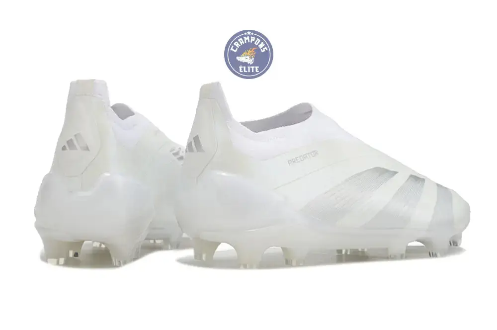 Predator 24 Elite Laceless FG Predstrike - Pearlized - Blanc - Image 6
