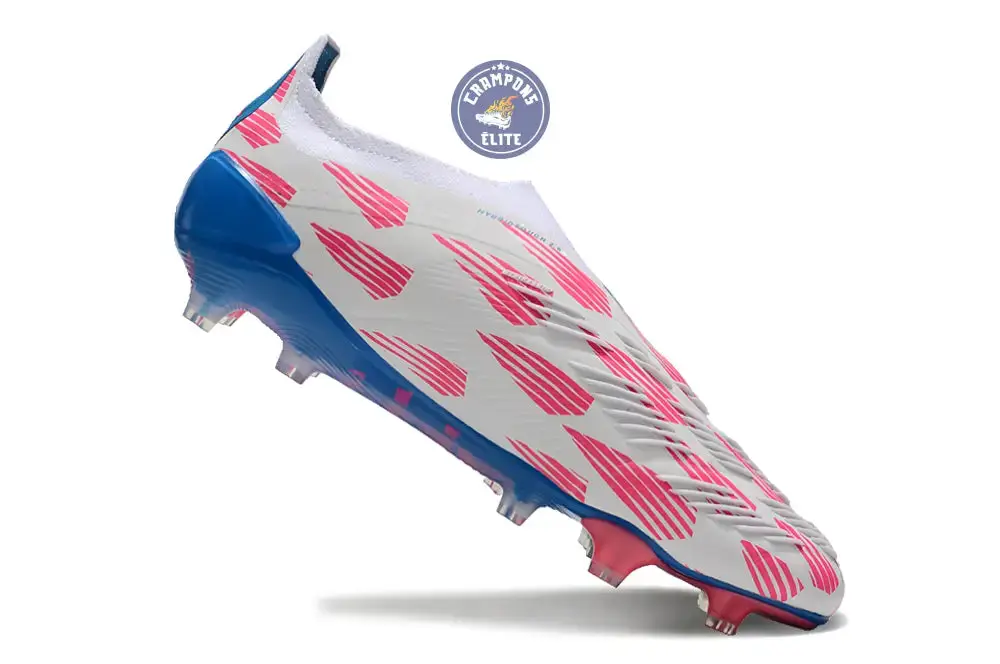Predator 24 Elite Laceless FG Predstrike - Reemergence - Blanc/Bleu/Rose - Image 5