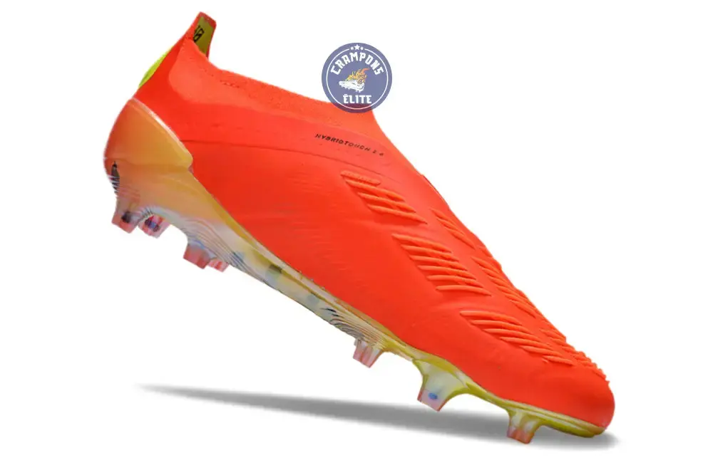 Predator 24 Elite Laceless FG Predstrike - Rouge/Noir/Jaune ÉDITION LIMITÉE - Image 6