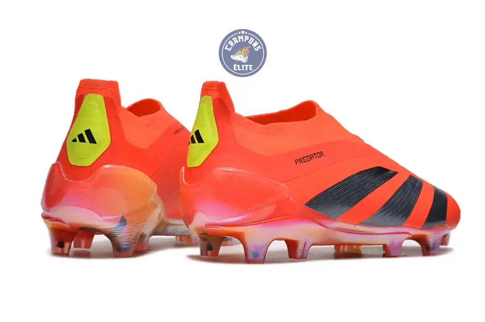 Predator 24 Elite Laceless FG Predstrike - Rouge/Noir/Jaune ÉDITION LIMITÉE - Image 7
