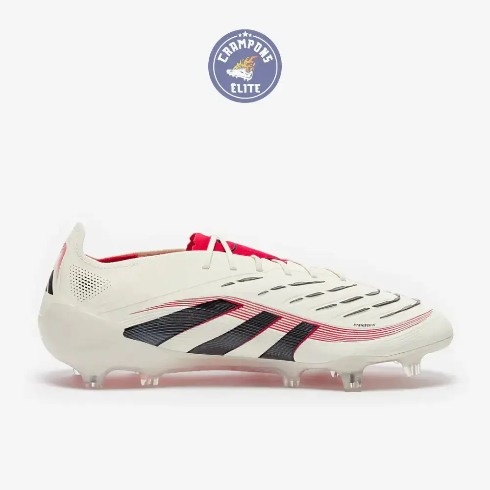 Predator 25.1 Elite FG Champagne - Blanc/Noir/Pure Ruby - Image 4