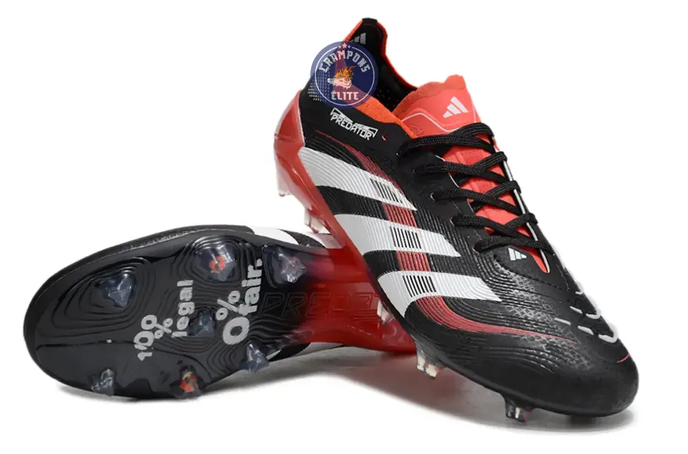 Predator 25.1 Elite FG Moments - Noir/Blanc/Rouge ÉDITION LIMITÉE - Image 3