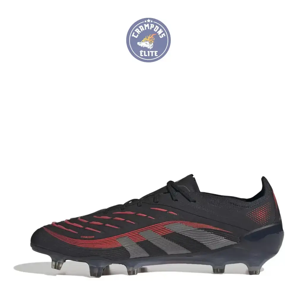 Predator 25.1 Elite FG Stealth Victory - Noir/Gris/Lucid Red - Image 2