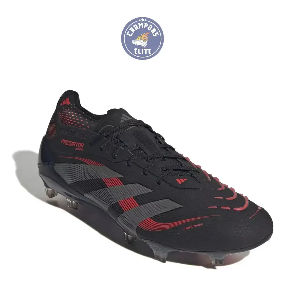 Predator 25.1 Elite FG Stealth Victory - Noir/Gris/Lucid Red - Image 3