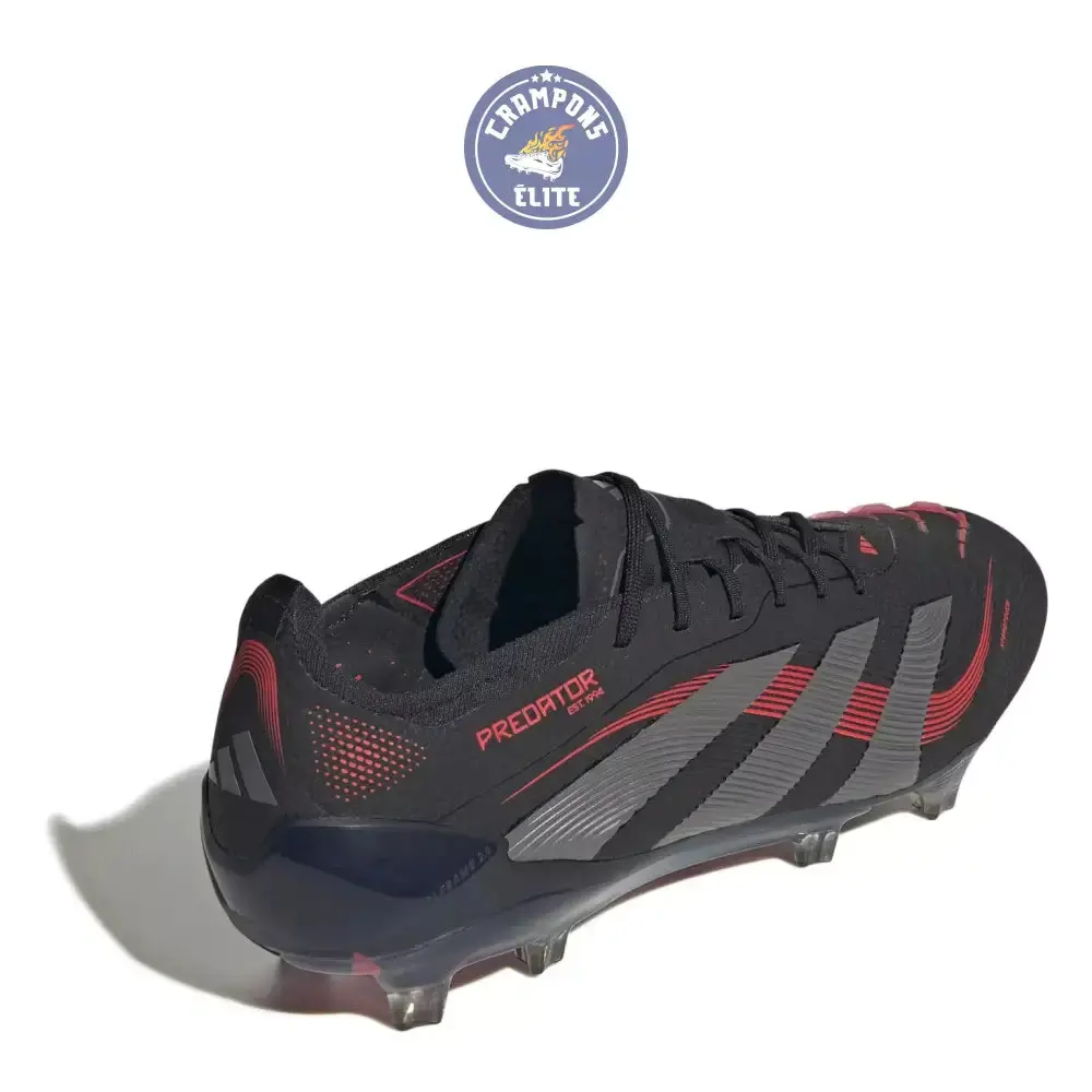 Predator 25.1 Elite FG Stealth Victory - Noir/Gris/Lucid Red - Image 4