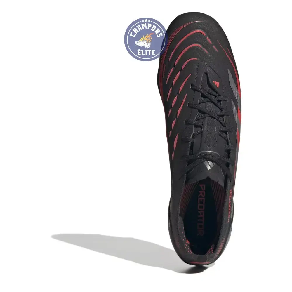 Predator 25.1 Elite FG Stealth Victory - Noir/Gris/Lucid Red - Image 5