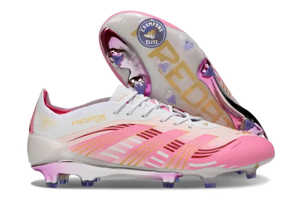 Predator 25.1 FG - Blanc/Rose/OR