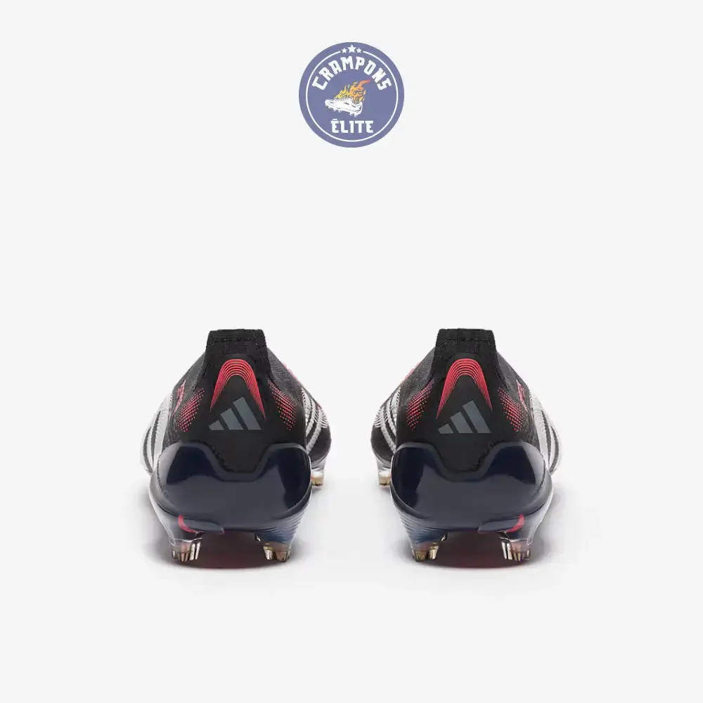 Predator 25 Elite Laceless FG Stealth Victory - Noir/Gris/Lucid Red - Image 6