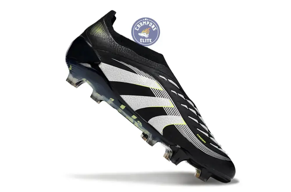 Predator 25 Elite Laceless FG - Electric Stealth - Noir/Gris/Vert - Image 5