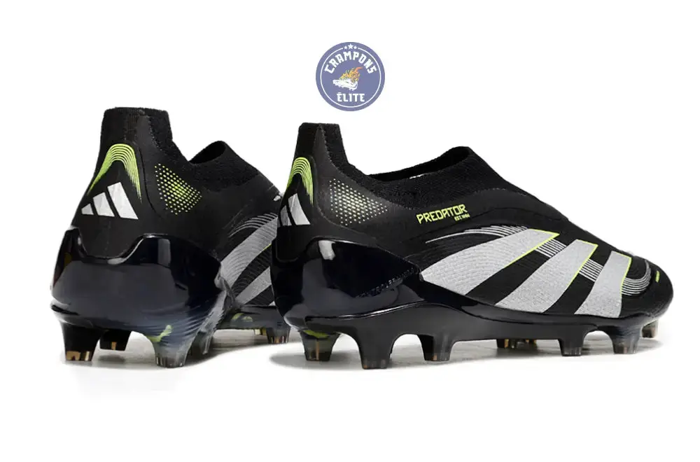 Predator 25 Elite Laceless FG - Electric Stealth - Noir/Gris/Vert - Image 7