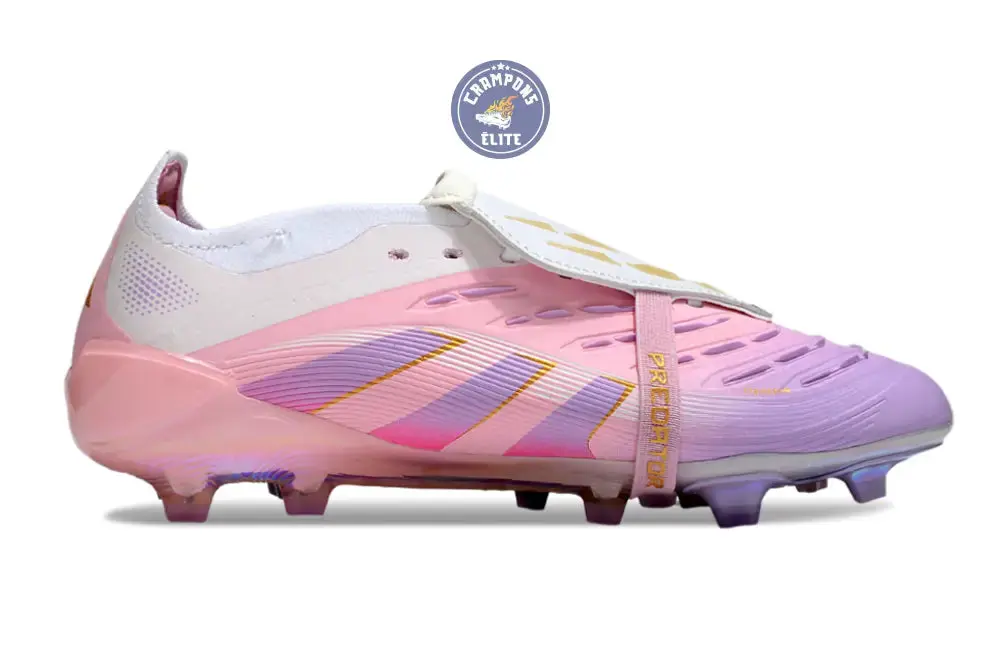 Predator 25 Elite Tongue FG - Rose/Blanc/OR - Image 5