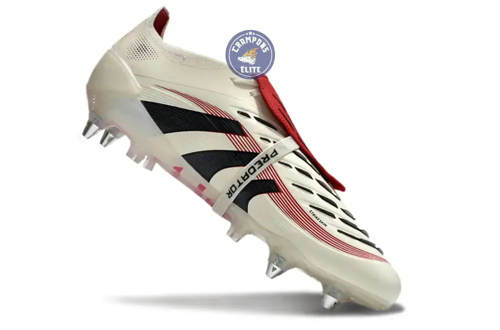 Predator 25 Fold-over Tongue SG Champagne - Blanc/Noir/Pure Ruby - Image 3