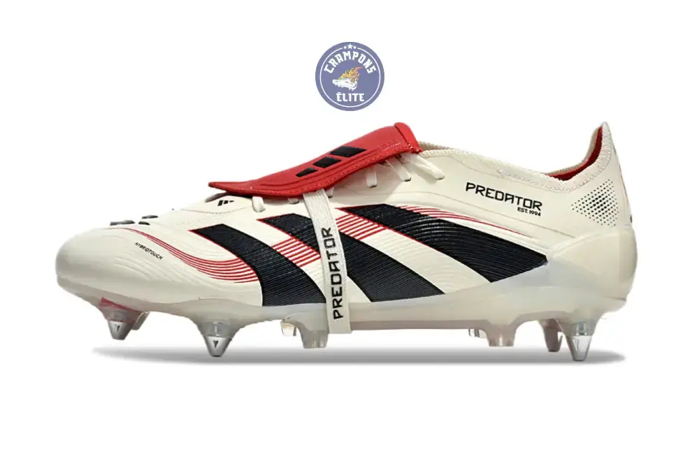 Predator 25 Fold-over Tongue SG Champagne - Blanc/Noir/Pure Ruby - Image 5