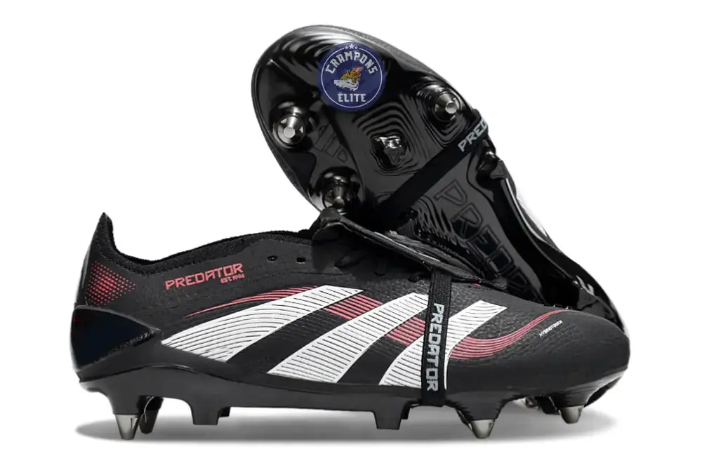 Predator 25 Fold-over Tongue SG - Noir/Blanc/Rouge