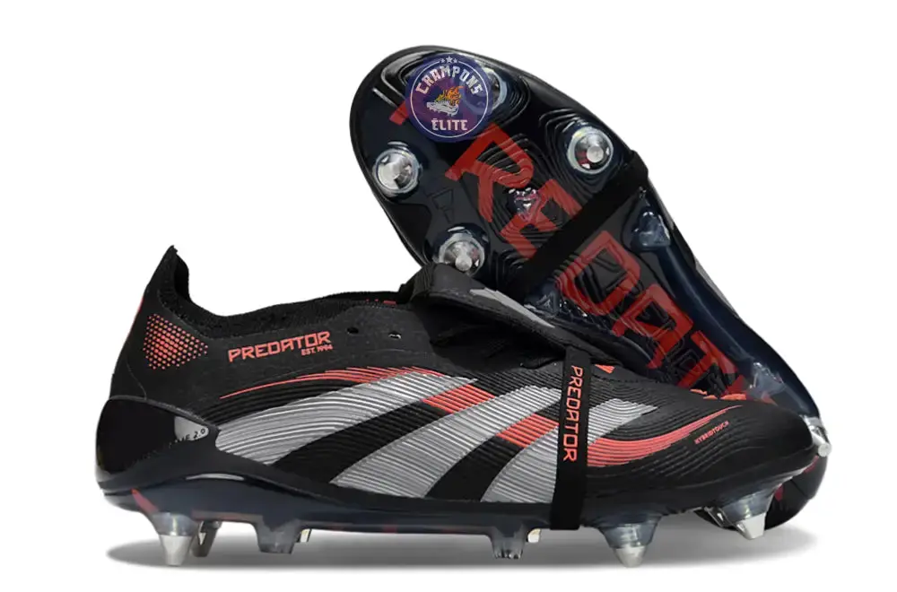 Predator 25 Fold-over Tongue SG - Noir/Blanc/Rouge - Image 7
