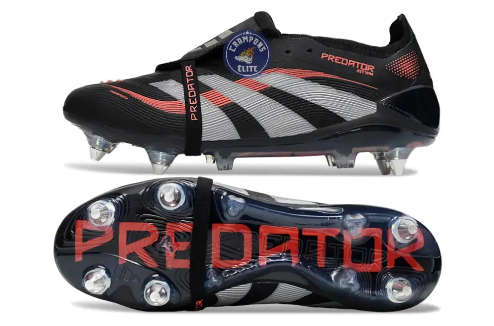 Predator 25 Fold-over Tongue SG - Noir/Blanc/Rouge - Image 8