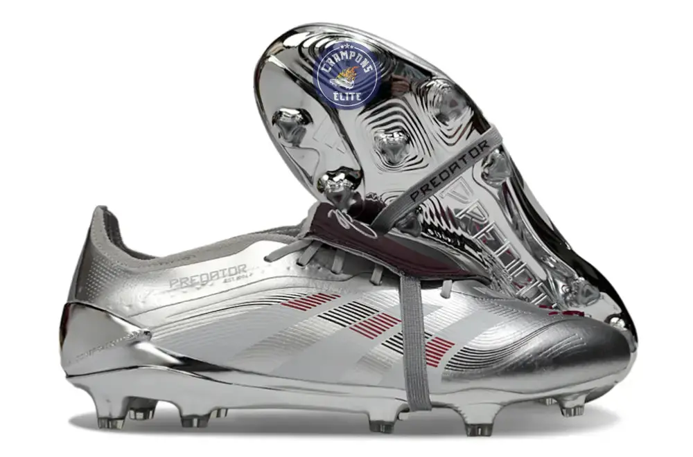 Predator 25 Tongue FG Bellingham - Argent/Bordeaux