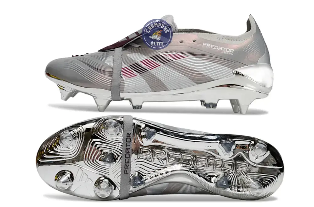 Predator 25 Tongue SG Bellingham - Argent/Bordeaux - Image 2