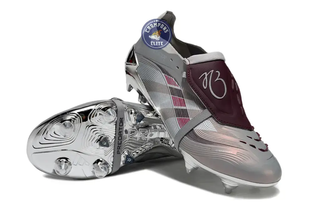 Predator 25 Tongue SG Bellingham - Argent/Bordeaux - Image 4