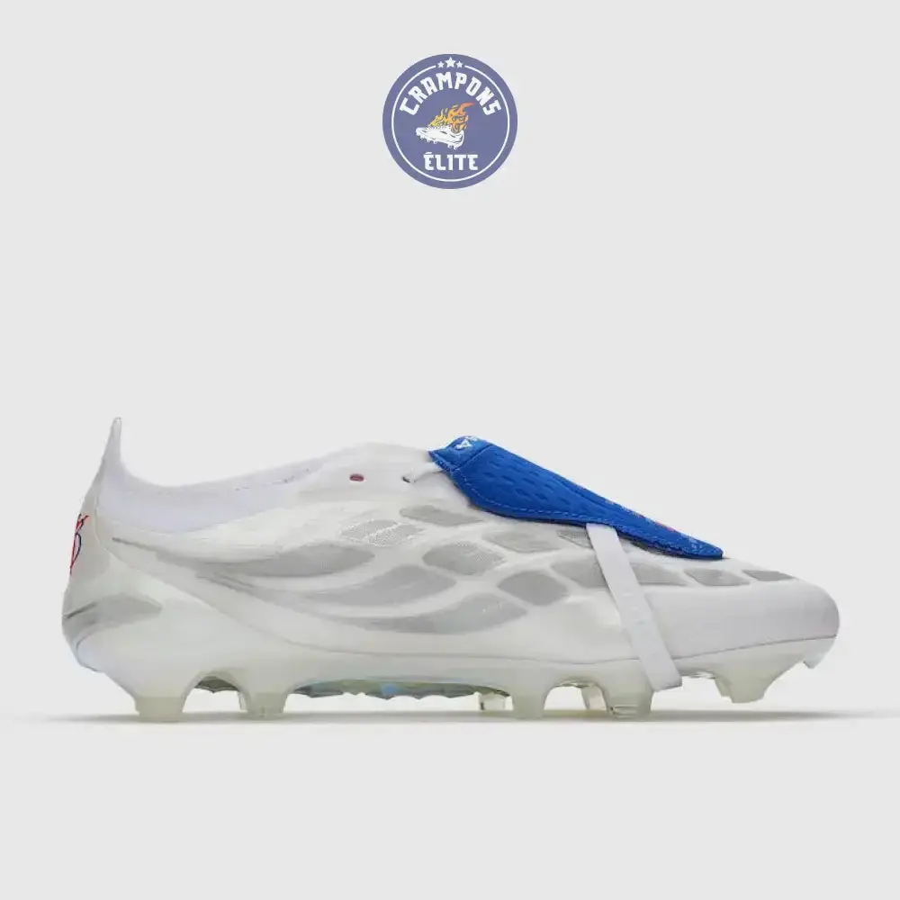 Adidas Predator 26 Elite Fold-over Tongue FG Jude Bellingham - Blanc/Bleu/Rouge - Image 3