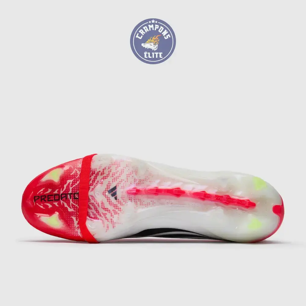 Adidas Predator 26 Elite Fold-over Tongue FG Born For Goals - Rouge/Noir/Blanc - Image 4