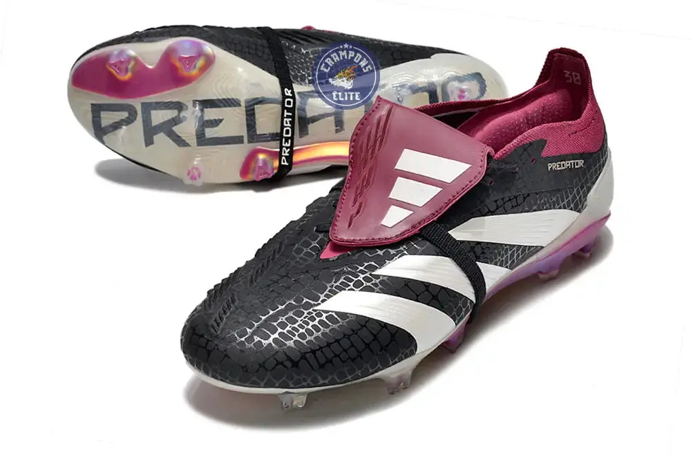 Predator 30 Elite Foldover Tongue FG '30th Anniversary' - Noir/Bordeaux/Blanc - Image 2