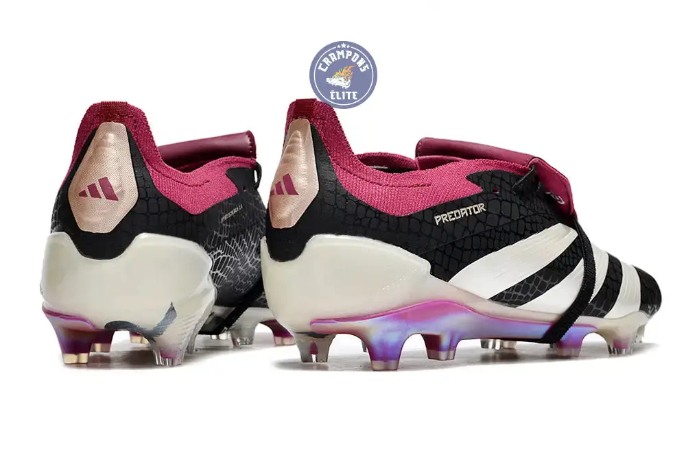 Predator 30 Elite Foldover Tongue FG '30th Anniversary' - Noir/Bordeaux/Blanc - Image 7