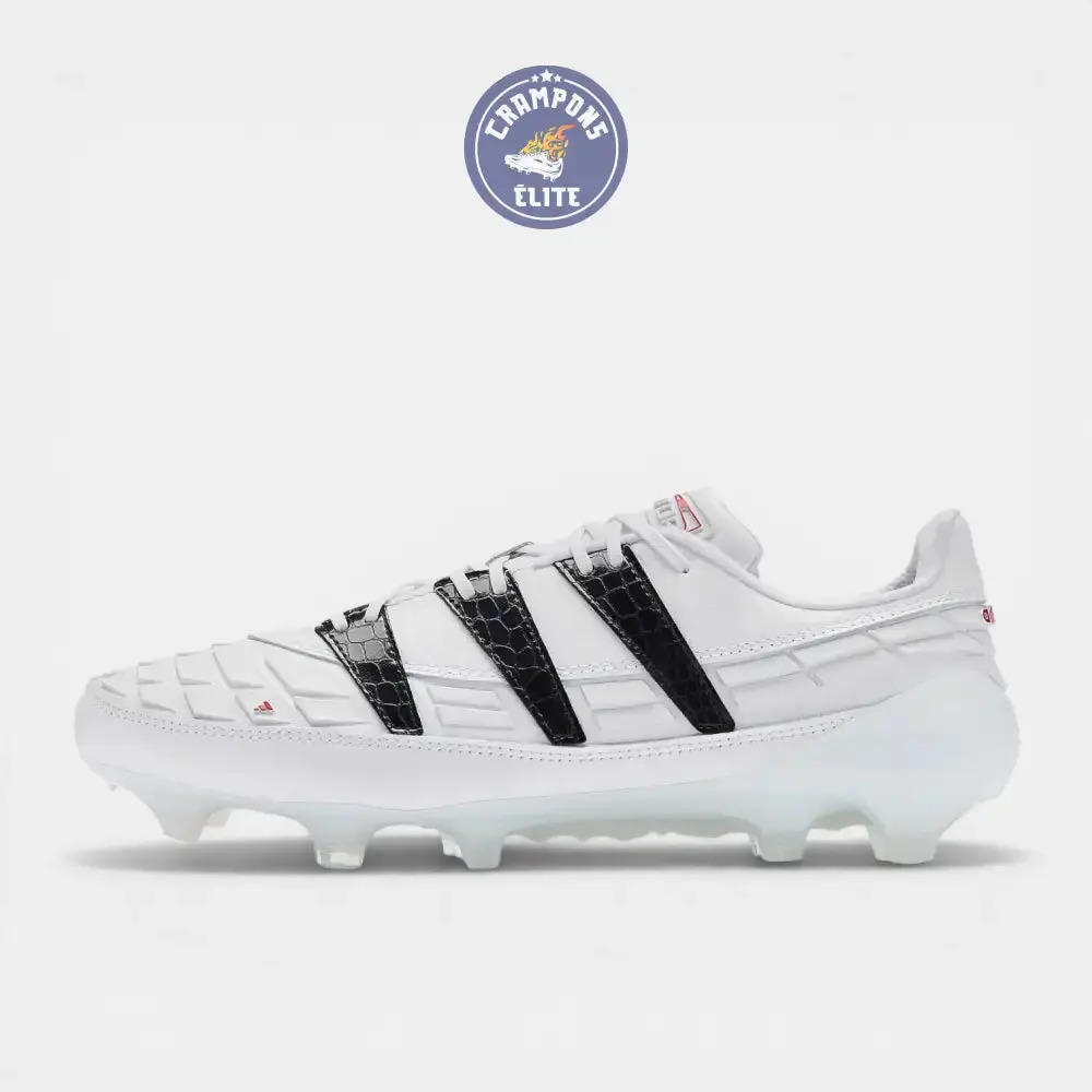 Adidas Predator 94 Reverse FG - Blanc/Noir/Rouge - Image 4