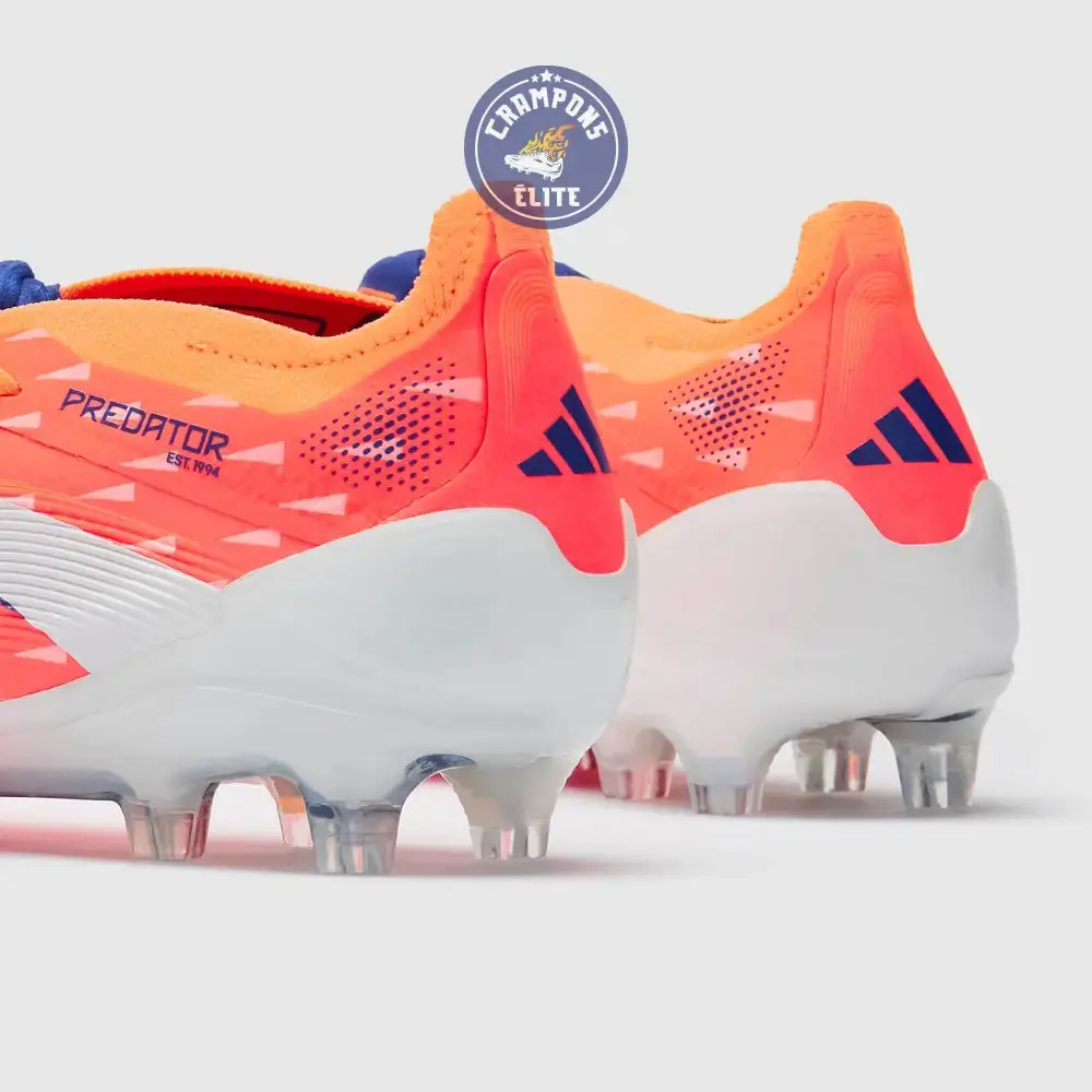 Adidas Predator Elite Fold-over Tongue FG Coral Blaze - Coral/Blanc/Orange - Image 6