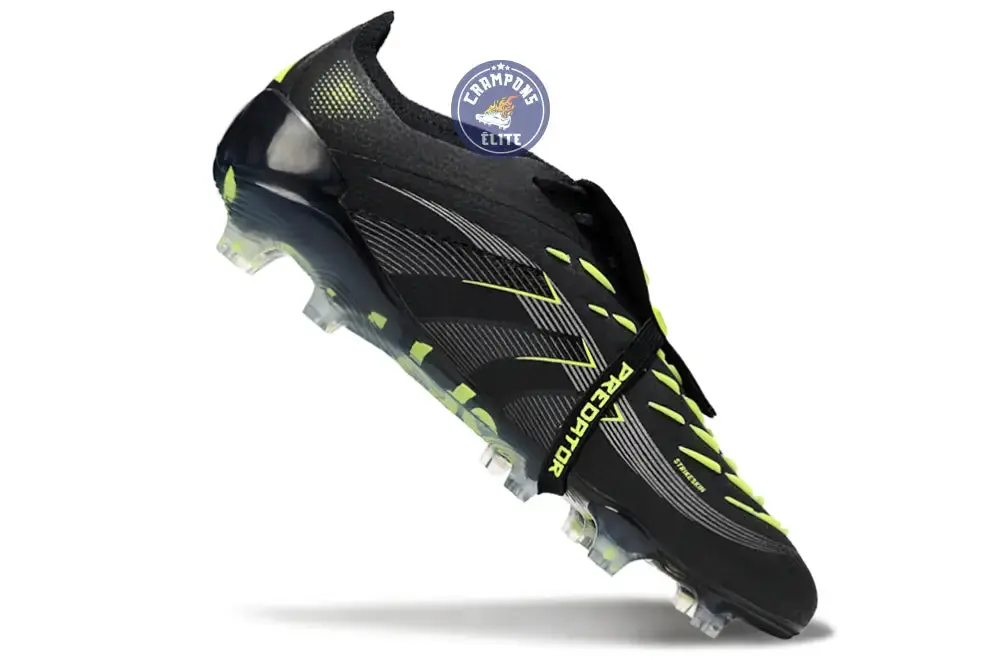 Predator Elite Fold-over Tongue FG - Electric Stealth - Noir/Vert Fluo - Image 5