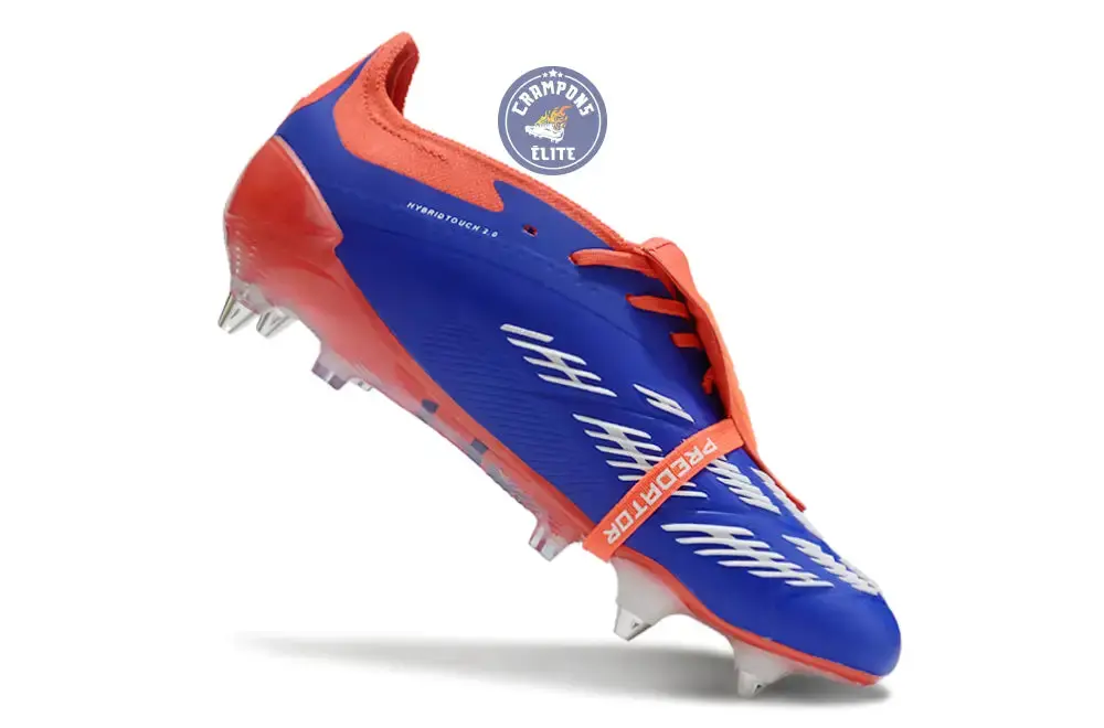 Predator Elite Fold-over Tongue SG Advancement - Bleu/Blanc/Rouge - Image 3