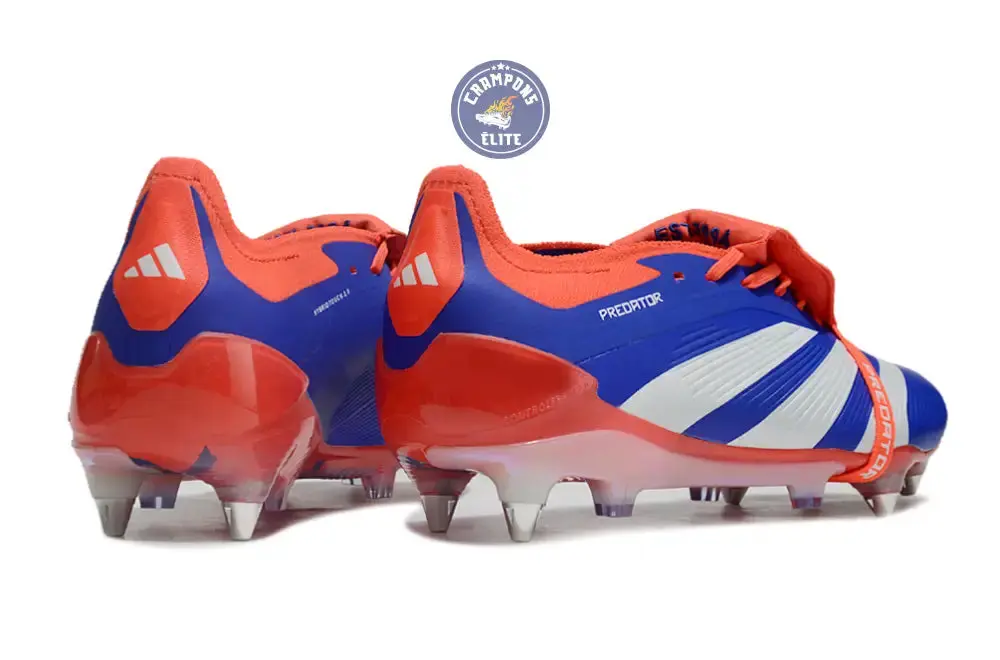 Predator Elite Fold-over Tongue SG Advancement - Bleu/Blanc/Rouge - Image 6