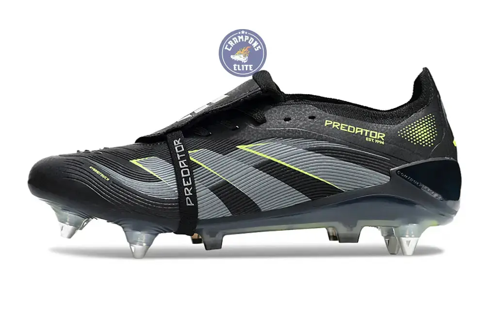 Predator Elite Fold-over Tongue SG - Electric Stealth - Noir/Vert Fluo SG - Image 2
